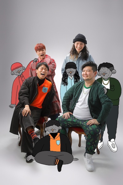 JABBA DA FOOTBALL CLUB、3/10リリースの1stアルバムから「＊～アスタリスク～」のMVを公開