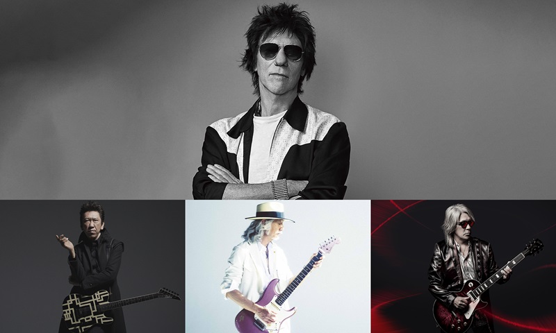 Char、布袋寅泰、松本孝弘が出演 ジェフ・ベック一夜限りのトリビュートライヴWOWOW放送・配信決定