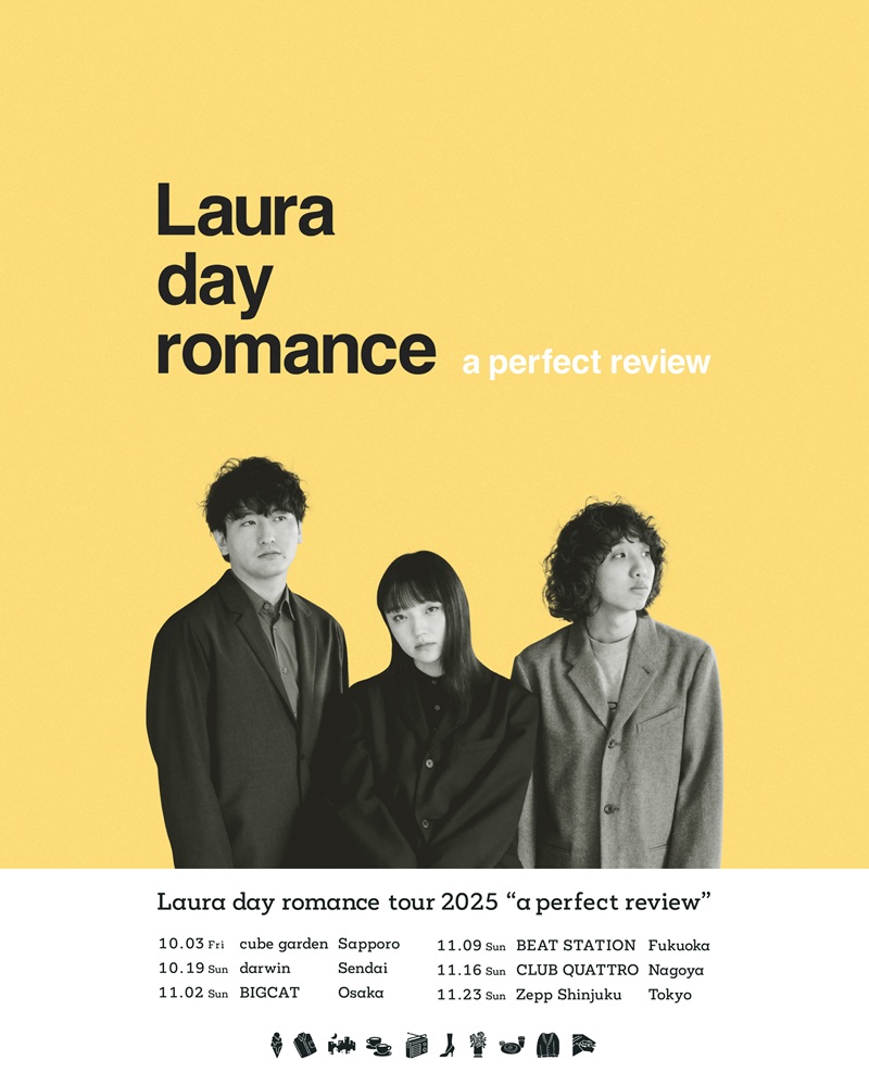 Laura day romance、全国6ヶ所ワンマンツアー開催